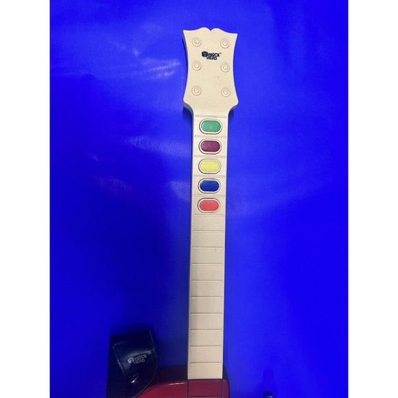 Block Head Grinder Guitar Red BHR1000 For Ps2 & Ps3 *No Dongle - Picture 5 of 10